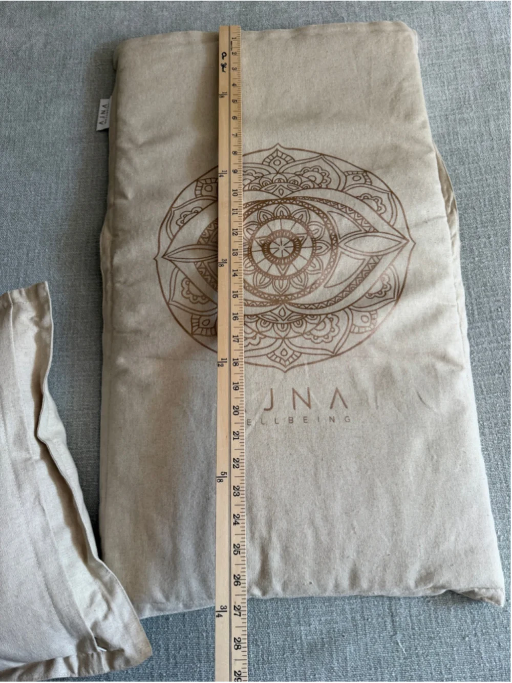 Anja Acupressure Mat and Pillow Natural Organic Linen Cotton with carrying bag